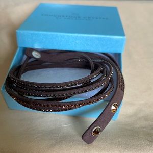 New Touchstone Crystal leather bracelet